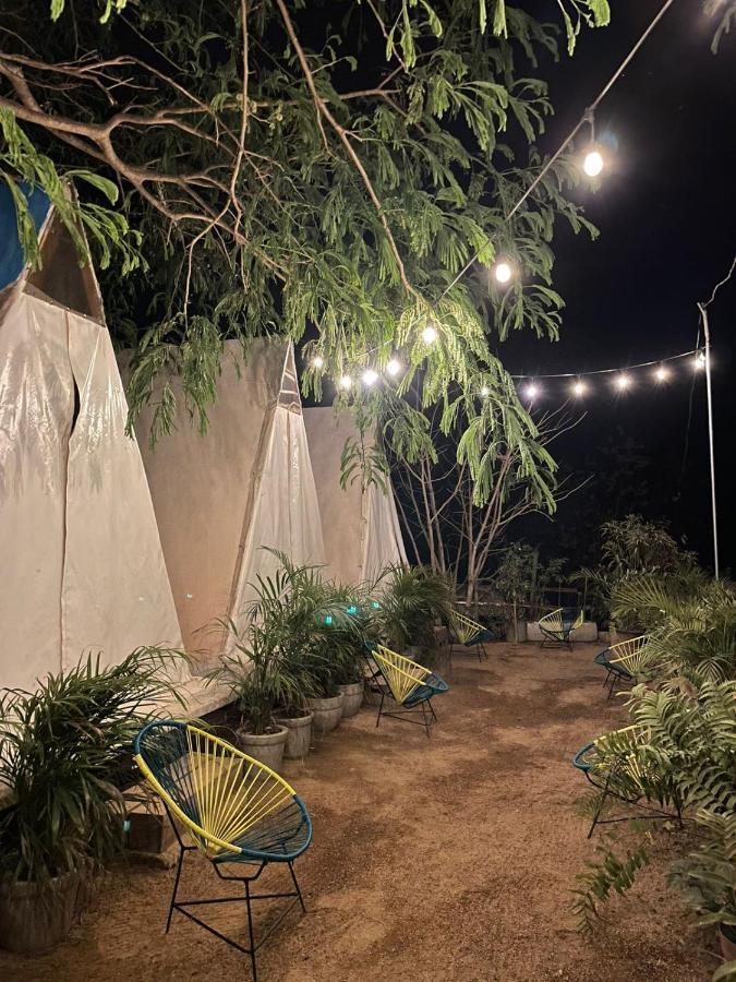 Hotel Glamping Tepeyollotl Troncones Zewnętrze zdjęcie